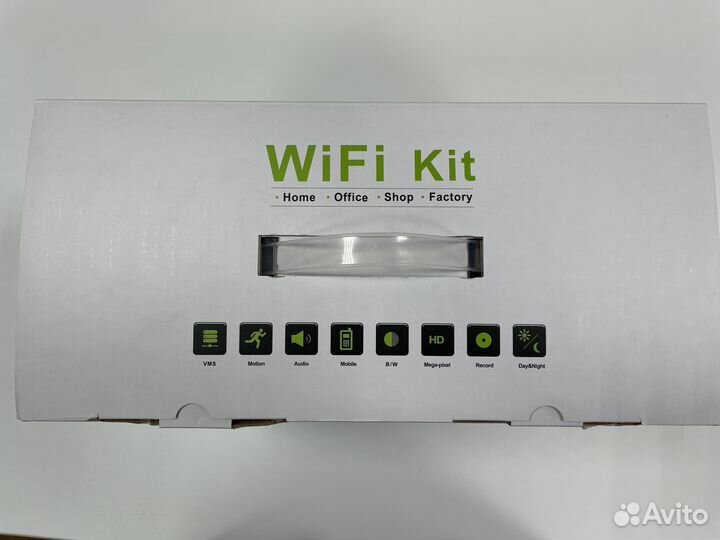 NEW Топ комплект видеонаблюдения 4 камеры ip wi-fi