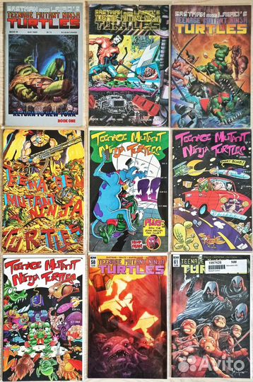 Комиксы по Черепашкам-Ниндзя IDW