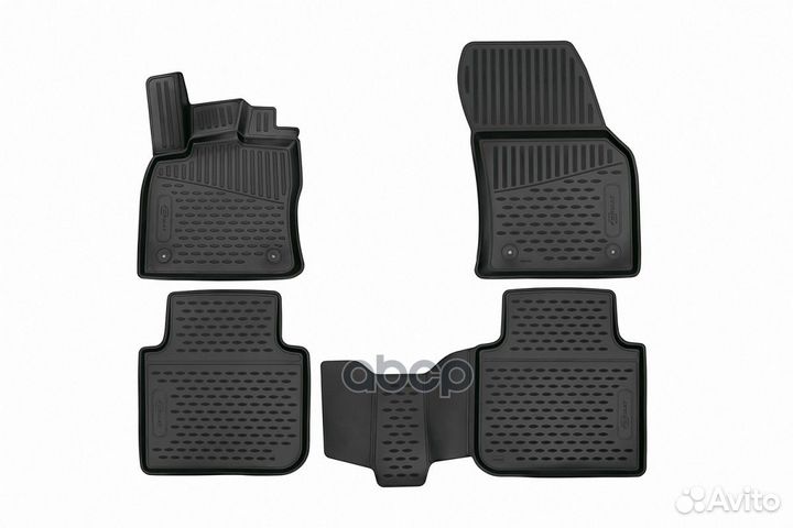 Коврики 3D в салон ford Mondeo 01/2015- 4 шт