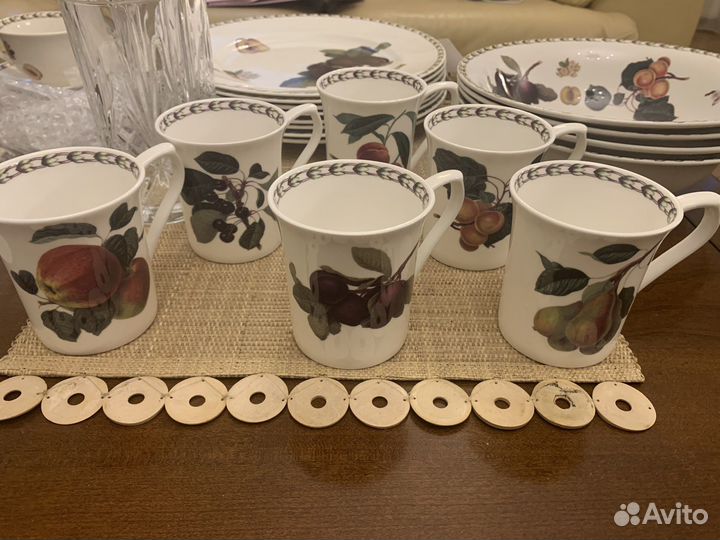 Бокалы фарфор Churchill Hookers Fruit Англия