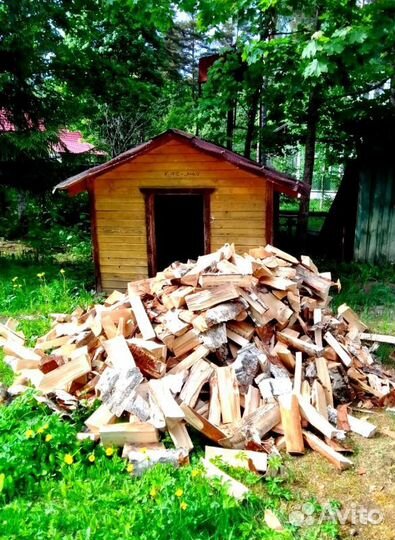 Дрова Ольха от 1 куба с доставкой в Выборге любого