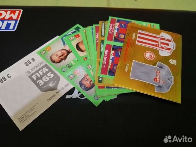 Карты-Наклейки fifa 365