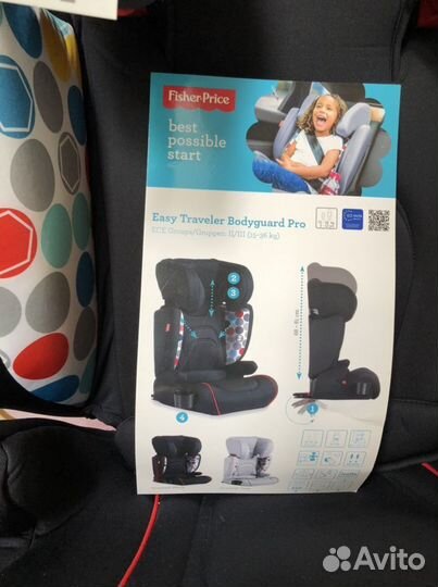 Автокресло Изофикс 15-36 кг