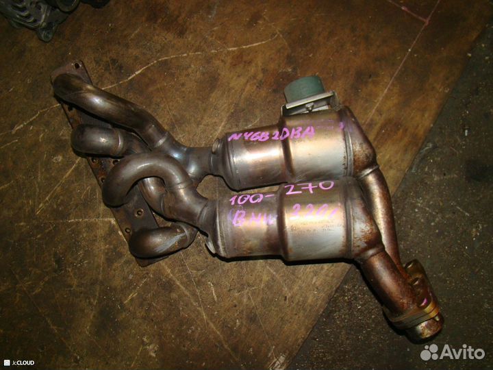 Катализатор на BMW 3 series E90 N46B20B