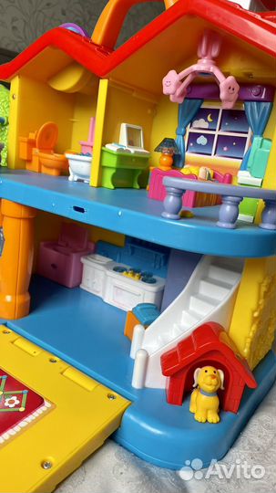 Игрушка Домик бизиборд развивающий