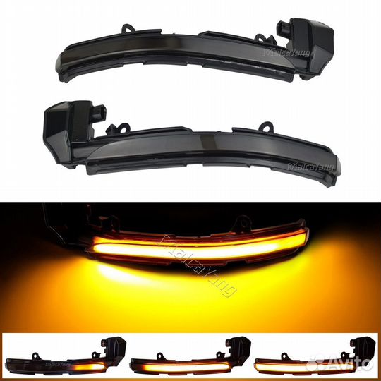 Динамический LED указатель поворота для Jaguar