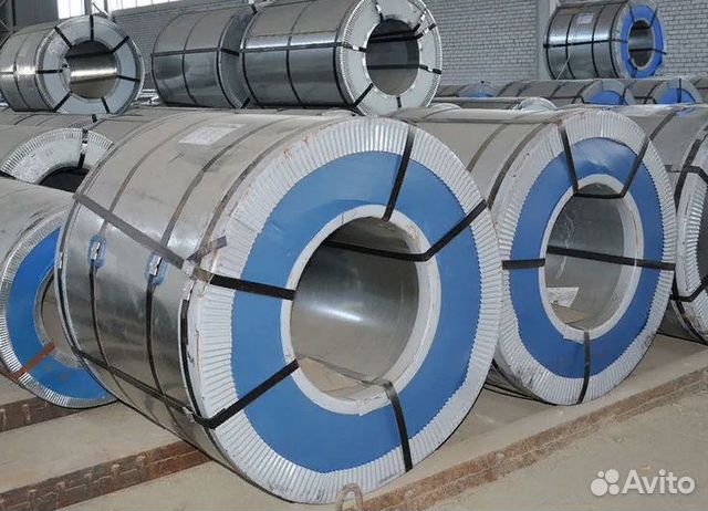 Лист оцинкованный в рулонах