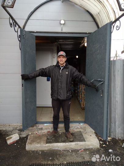 Гаражные распашные ворота,двери по вашим размерам