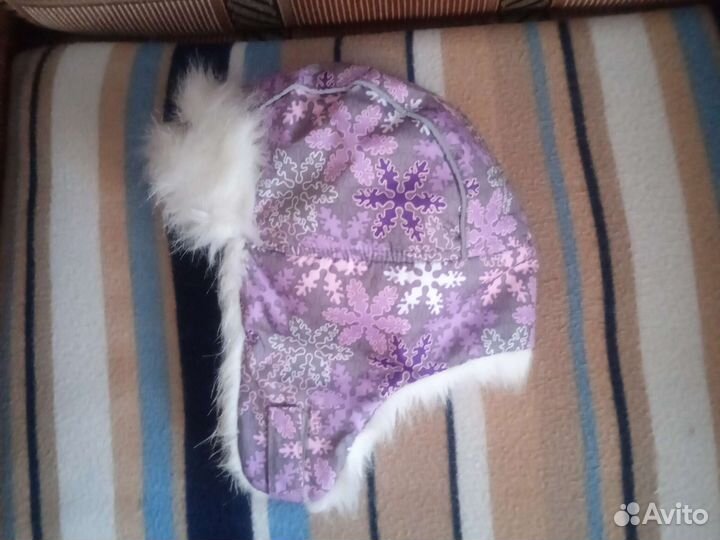 Шапка зимняя на девочку Tokka Tribe, 50-52 р