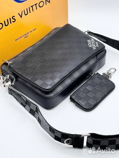 Мужская сумка Louis Vuitton trio messenger