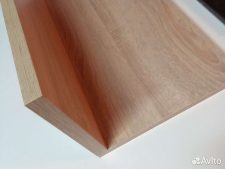 Полка настенная навесная. Венге. Дуб сонома