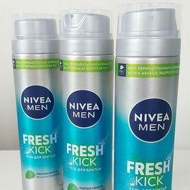 Гель для бритья nivea MEN и satin care woman