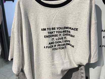 Футболка подростковая стильная oversize, Волгоград