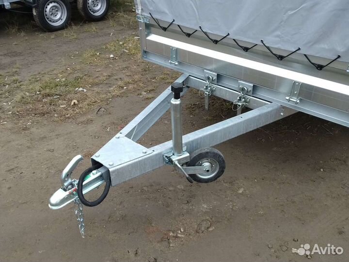 Прицеп легковой двухосный 3.05*1.51 с тентом 1.5 а