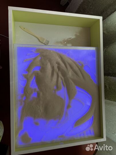 Детский световой стол с песком