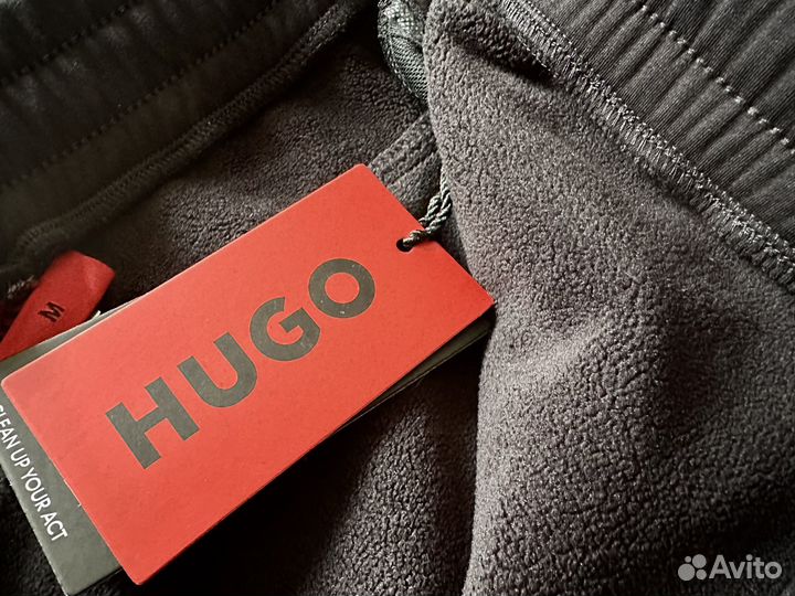 Брюки Hugo на флисе утепленные