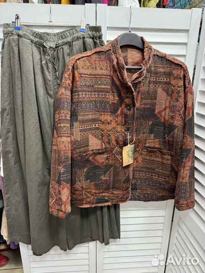 Стильная фуфайка бохо