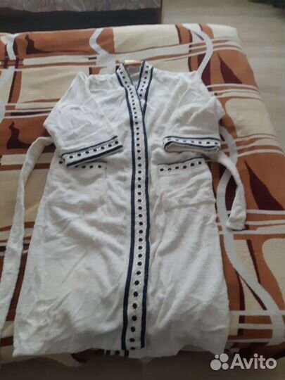 Халат махровый женский