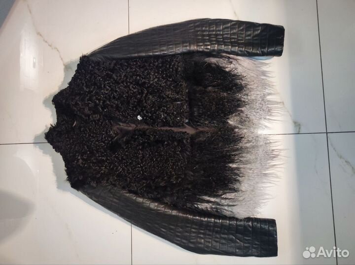Куртка зимняя с мехом женская 44 размер