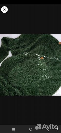 Шапка и бактус из норочки