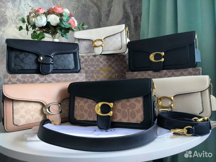 Сумка Coach tabby 26 новая 6 цветов