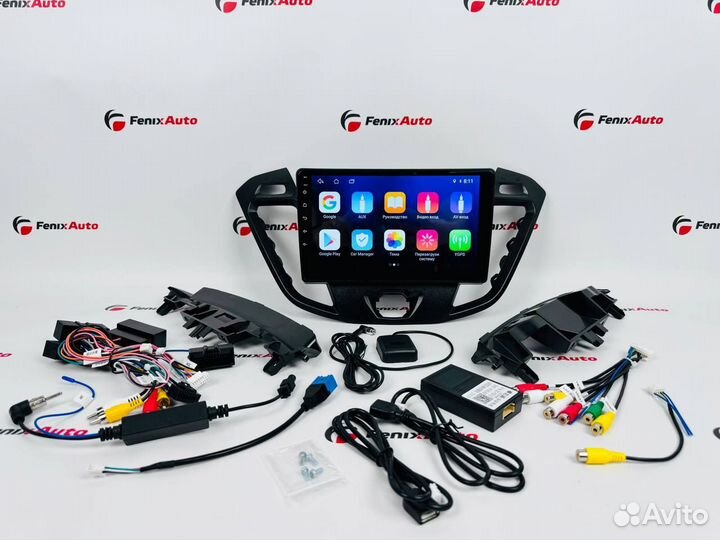 Магнитола Ford Tourneo Custom 1 I Transit Android