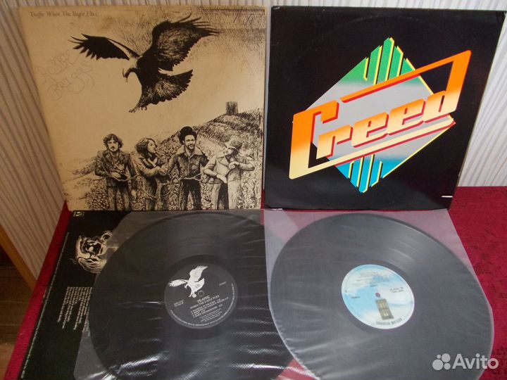 Lp Saga Traffic Frampton Creed