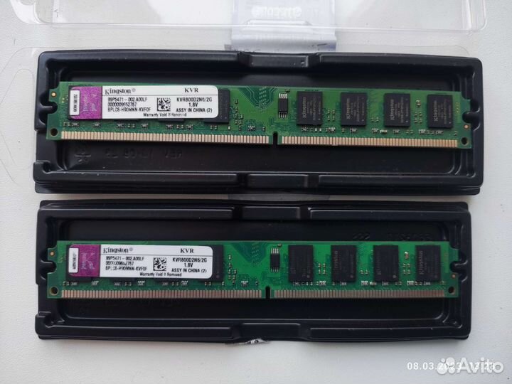 Оперативная память ddr3 ddr2