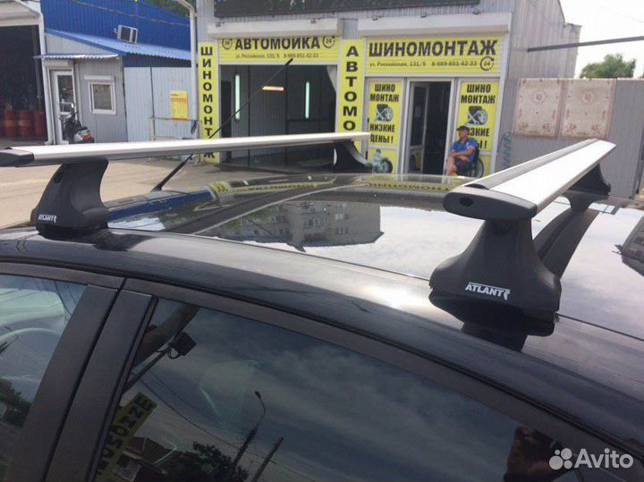 Багажник на крышу Атлант на Ford Focus