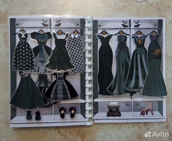 Игры на липучках Венсдей