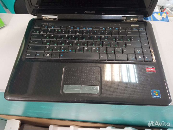 Asus k40ab, неисправен, корпус целиком