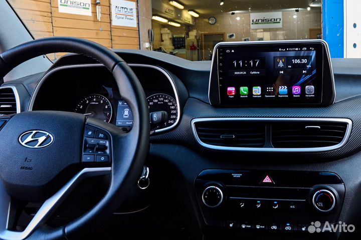 Mагнитола Hyundai Tucson Unison