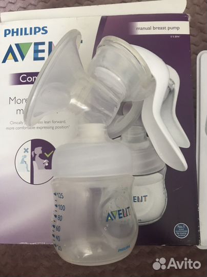 Молокоотсос avent ручной