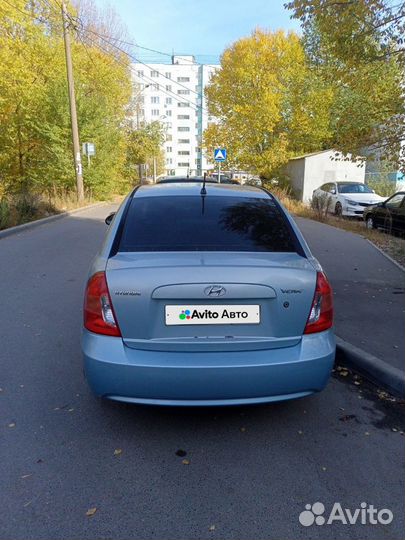 Hyundai Verna 1.4 AT, 2007, 198 000 км