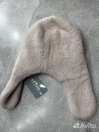 Шапка ушанка женская