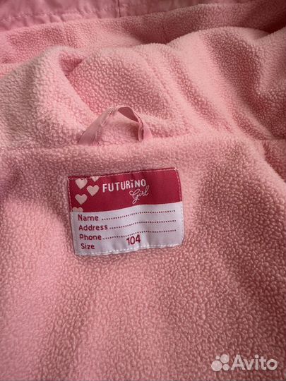 Ветровка для девочки