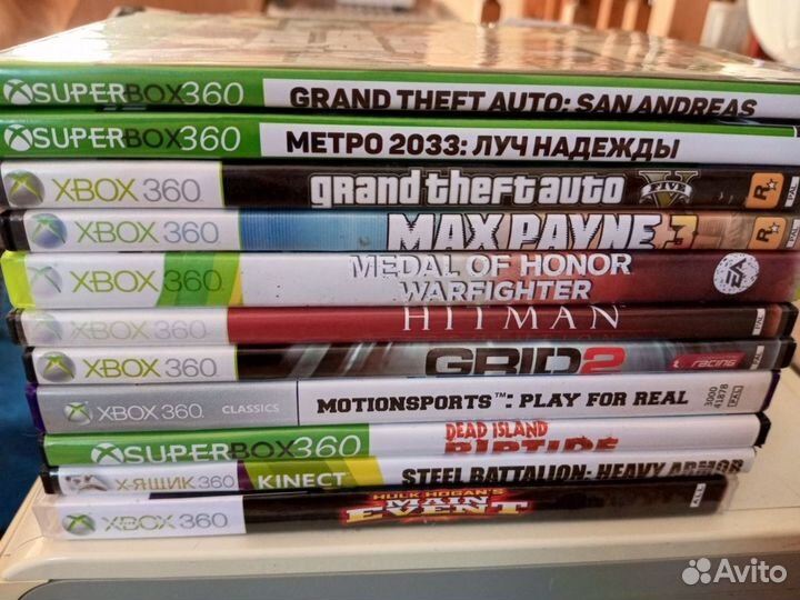 Диски на xbox 360 и CD для компьютора