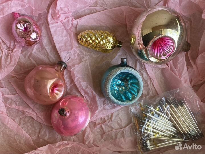 Елочные игрушки СССР