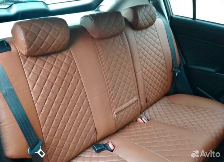 Авто Чехлы в Салон Коричневые