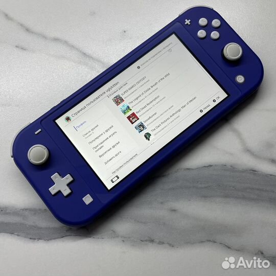 Nintendo switch lite прошитая