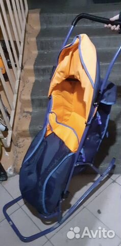 Коляска санки