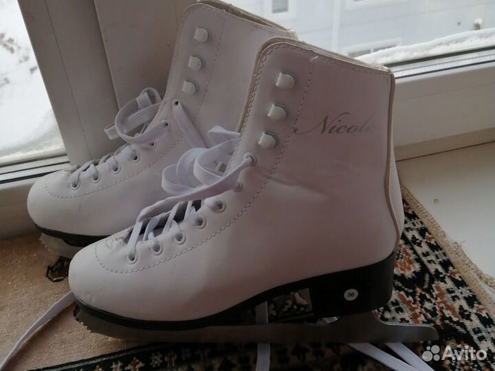 Коньки фигурные 35 36 размер