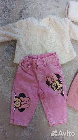 Вещи пакетом на девочку 80