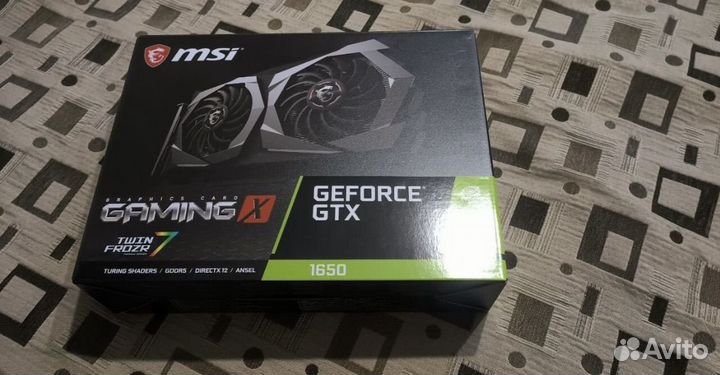 Видеокарта gtx 1650