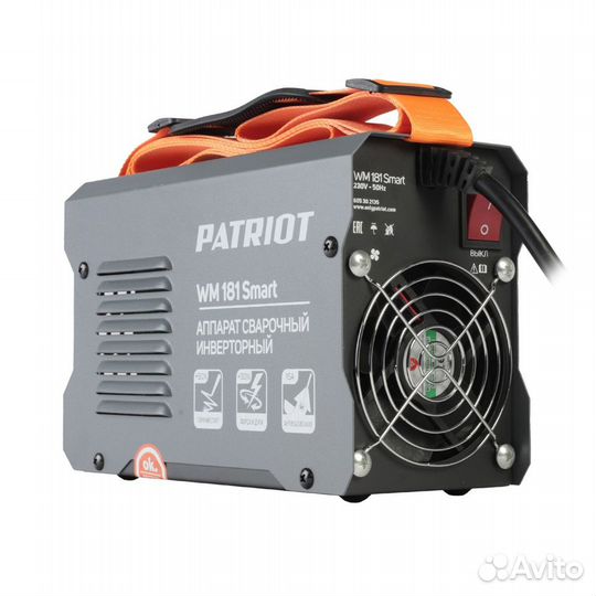 Сварочный аппарат инверторный patriot WM 181 SMART