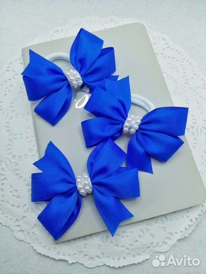 Набор аксессуаров для волос детский Ручной работы