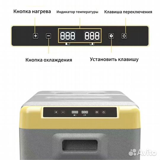 Автохолодильник alpicool CLD35