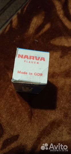Лампа галогеновая нарва plauen Made inGDR