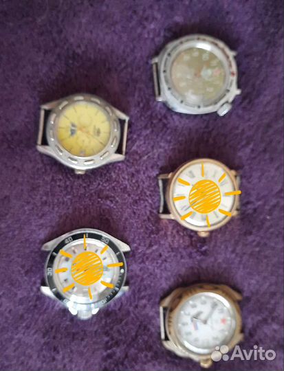 Часы oreintex,zaria,командирские