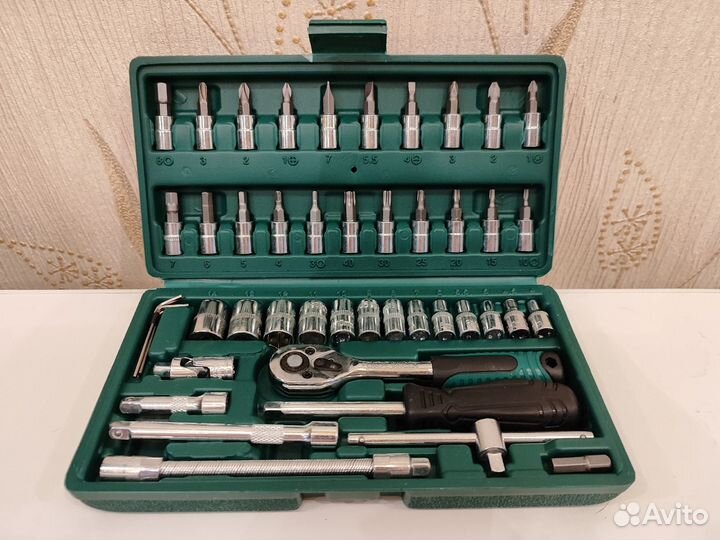 Набор инструмента 46 предметов новый